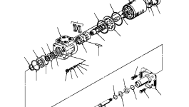 Вал 81 579 Komatsu