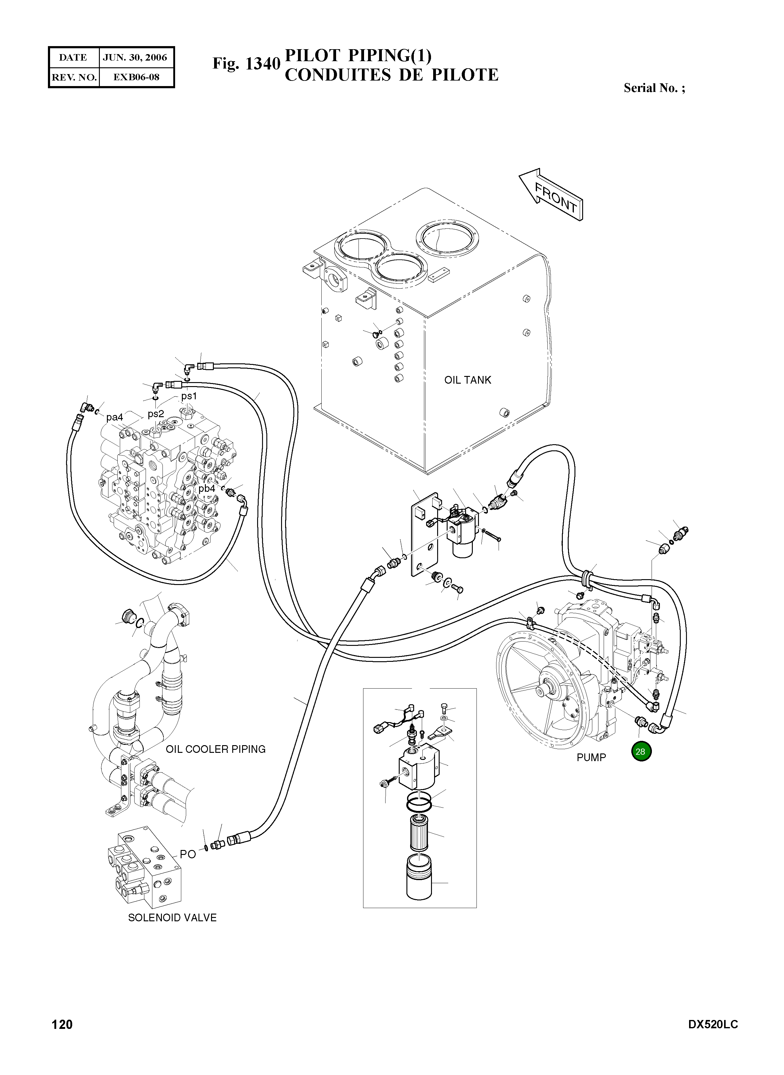 Адаптер DS2479001 Komatsu