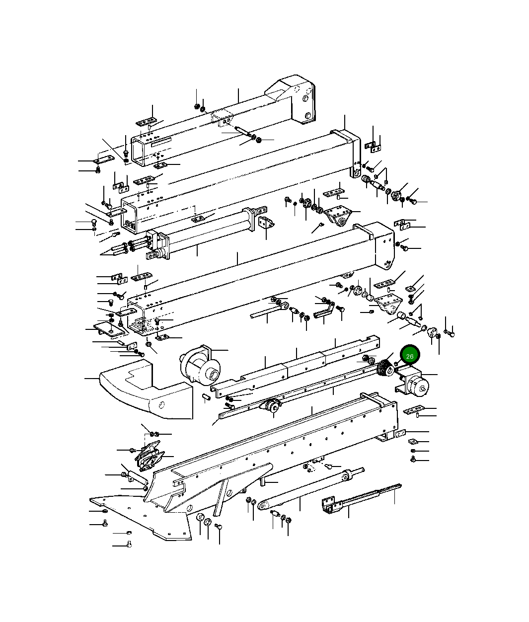 Барабан 89 059 Komatsu