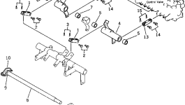 Вал 20N-43-41221 Komatsu