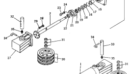 Вал 232-971-4240 Komatsu