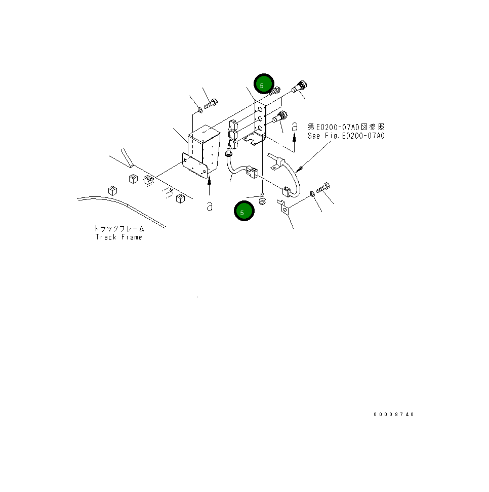 Винт 01023-20410 Komatsu