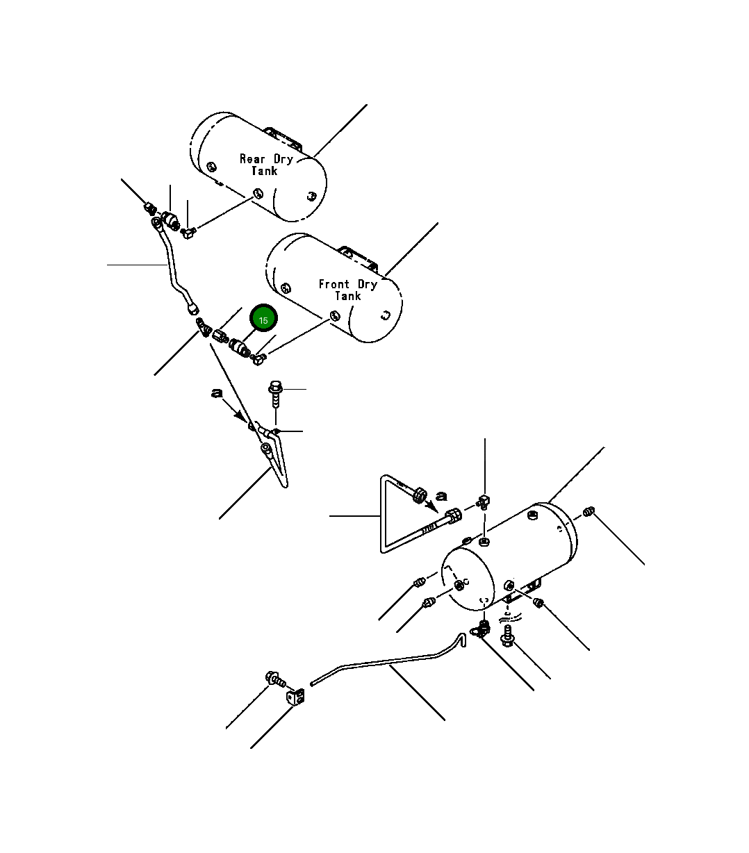 Адаптер 425-35-15710 Komatsu