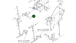 Вилка 103-43-34260 Komatsu