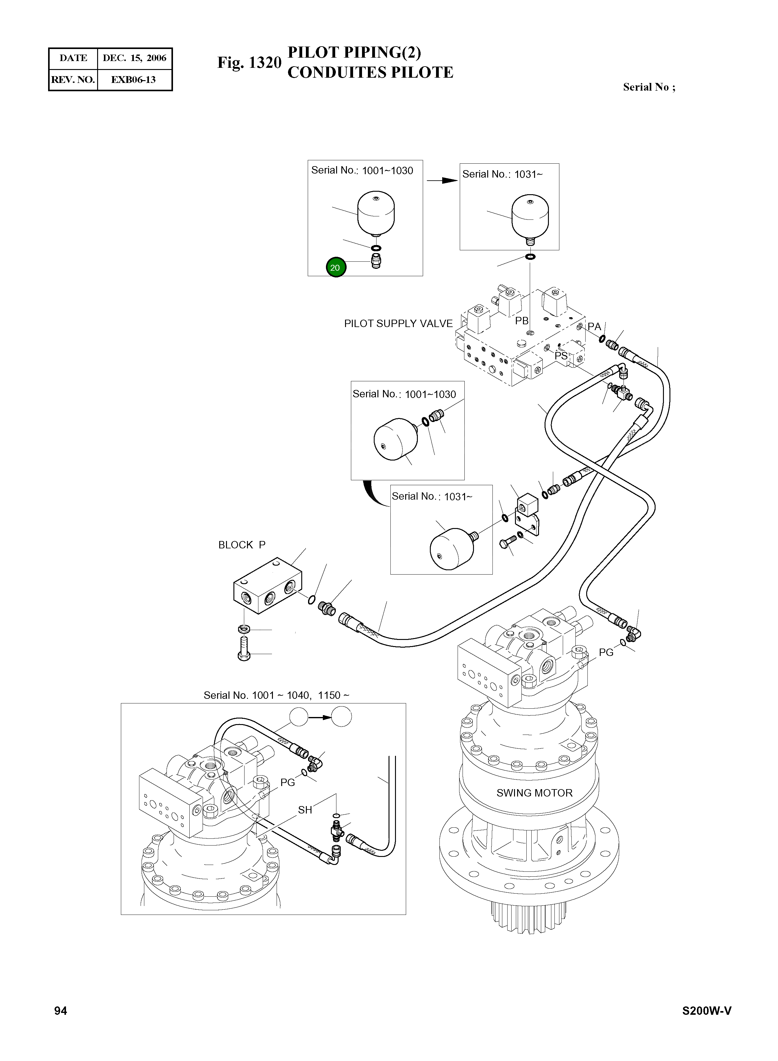 Адаптер PFO3/8-PF1/2 2181-2737D2 Komatsu