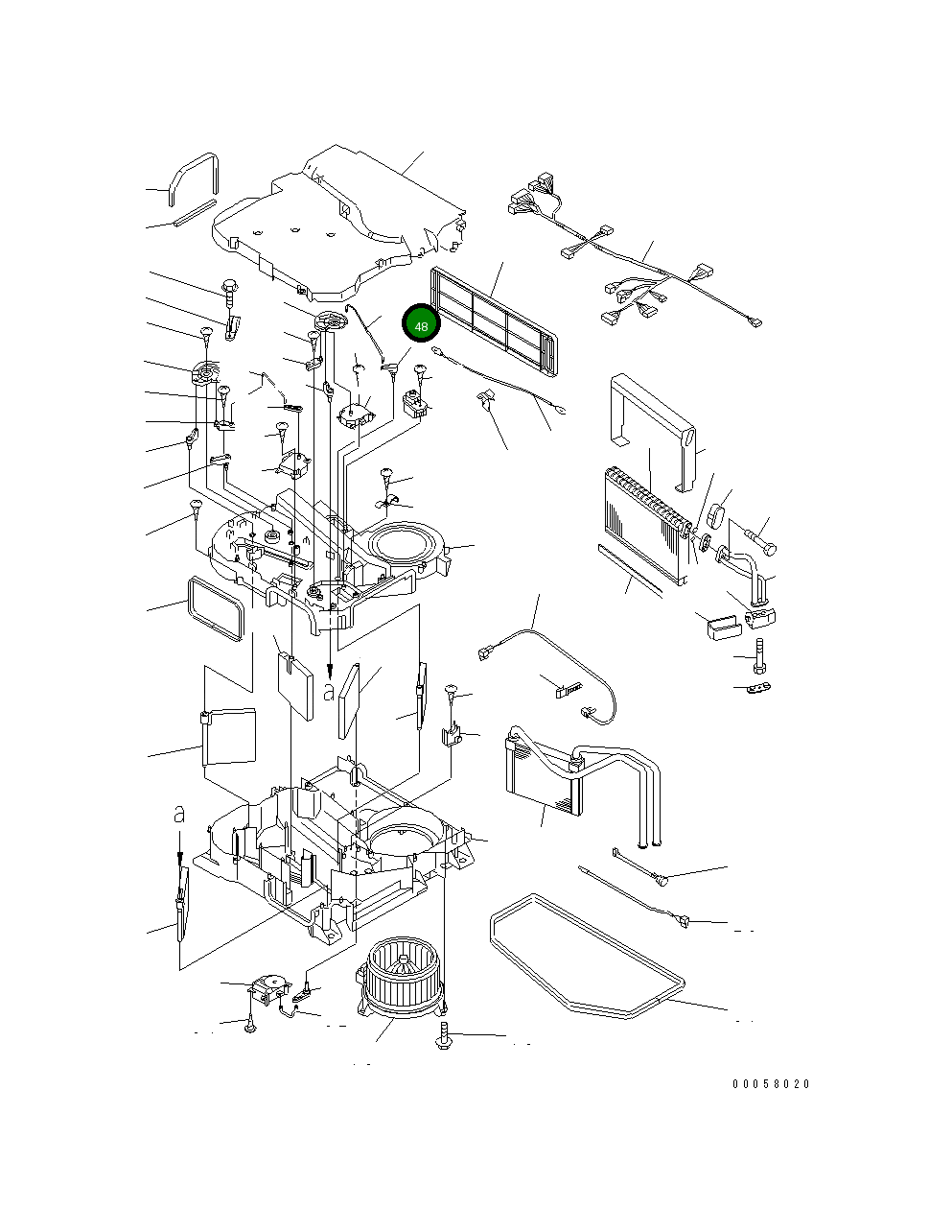 Вал ND116662-8440 Komatsu