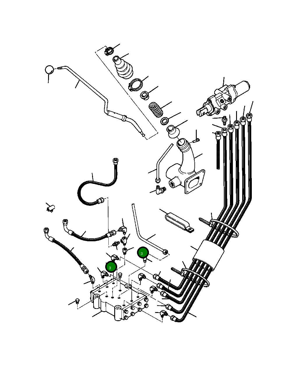 Адаптер 443 998 Komatsu