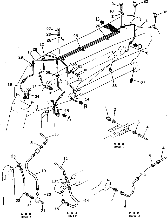 Адаптер 07236-10201 Komatsu