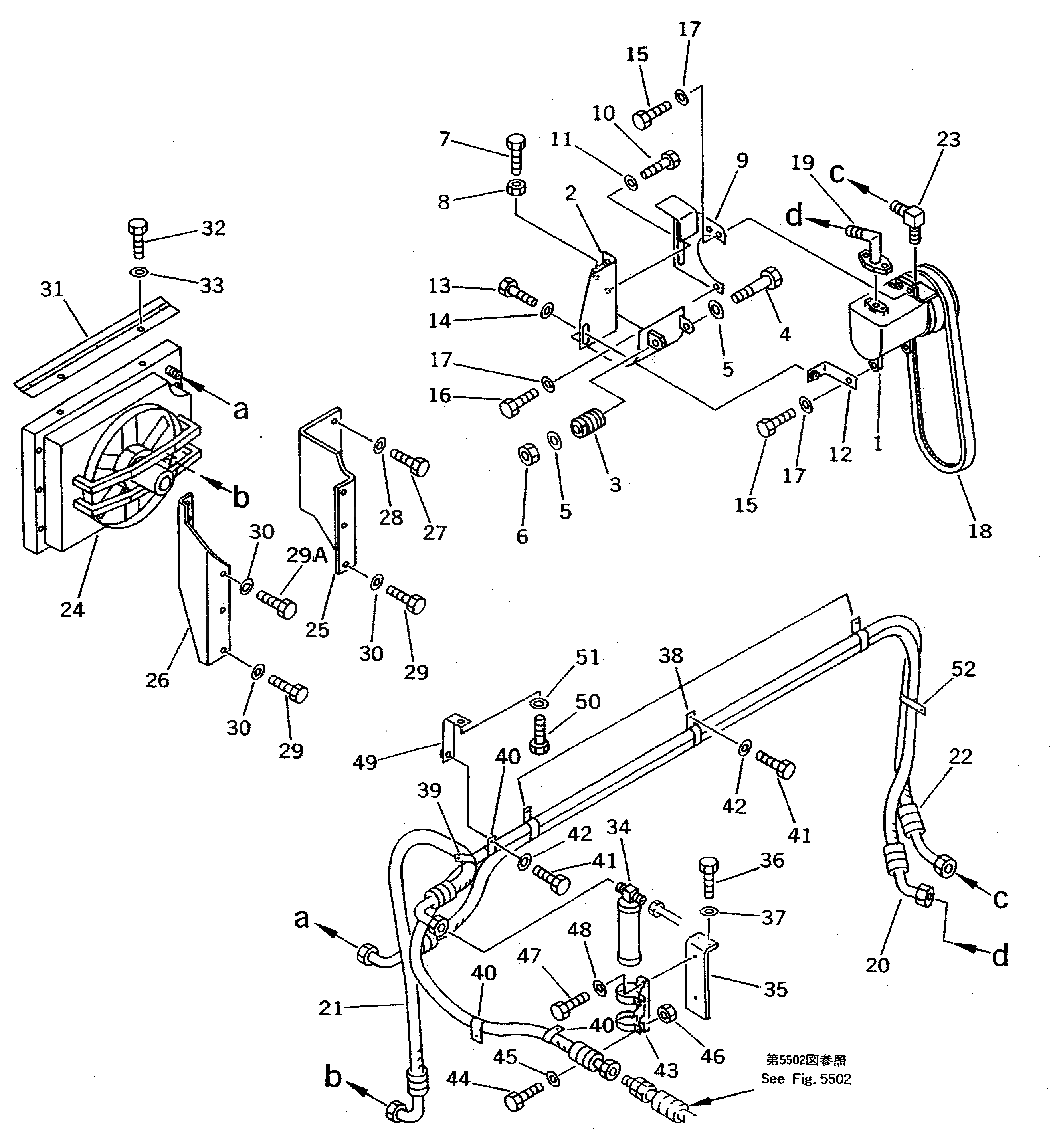 Адаптер 427-07-11181 Komatsu