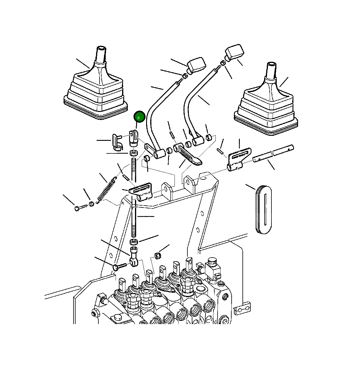 Вилка 37A-09-5Z020 Komatsu