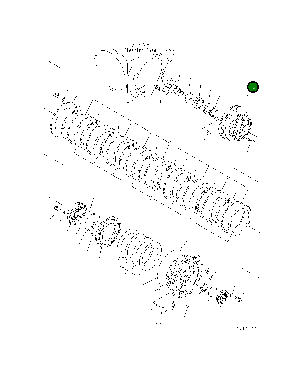 Барабан 19M-22-11512 Komatsu