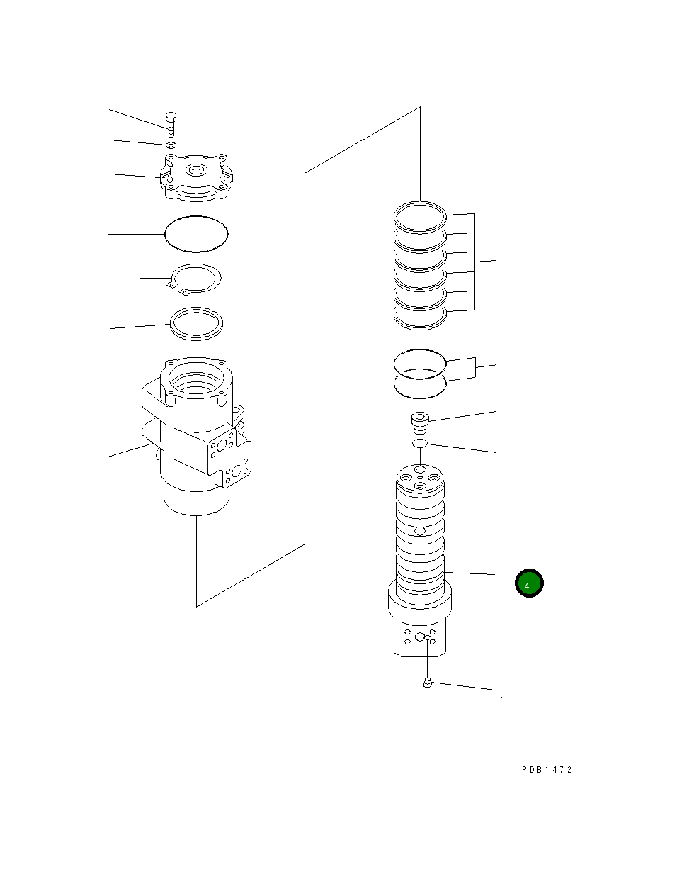 Вал 703-09-92160 Komatsu