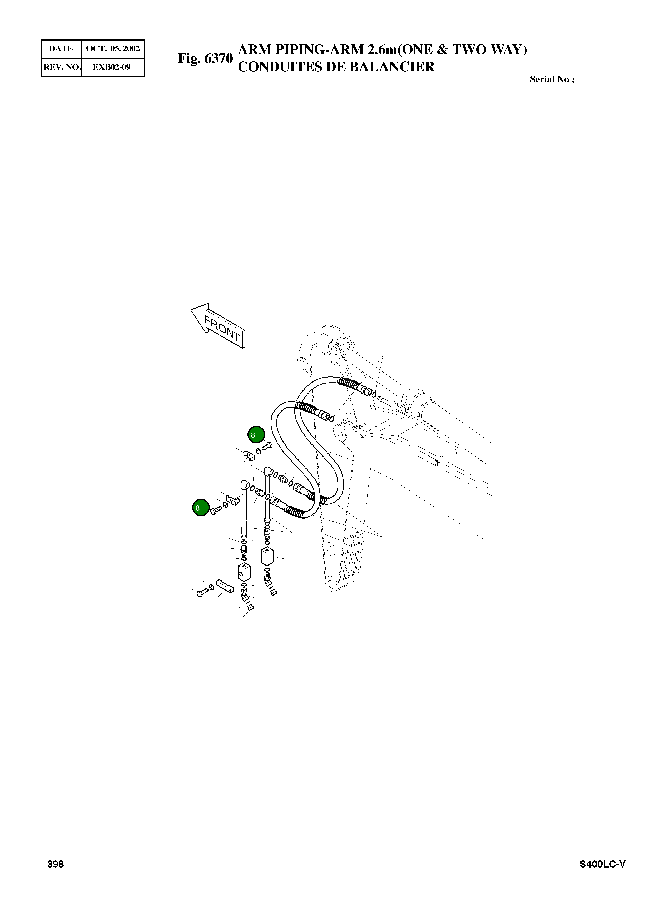 Болт M16X2.0X80 S0565866 Komatsu