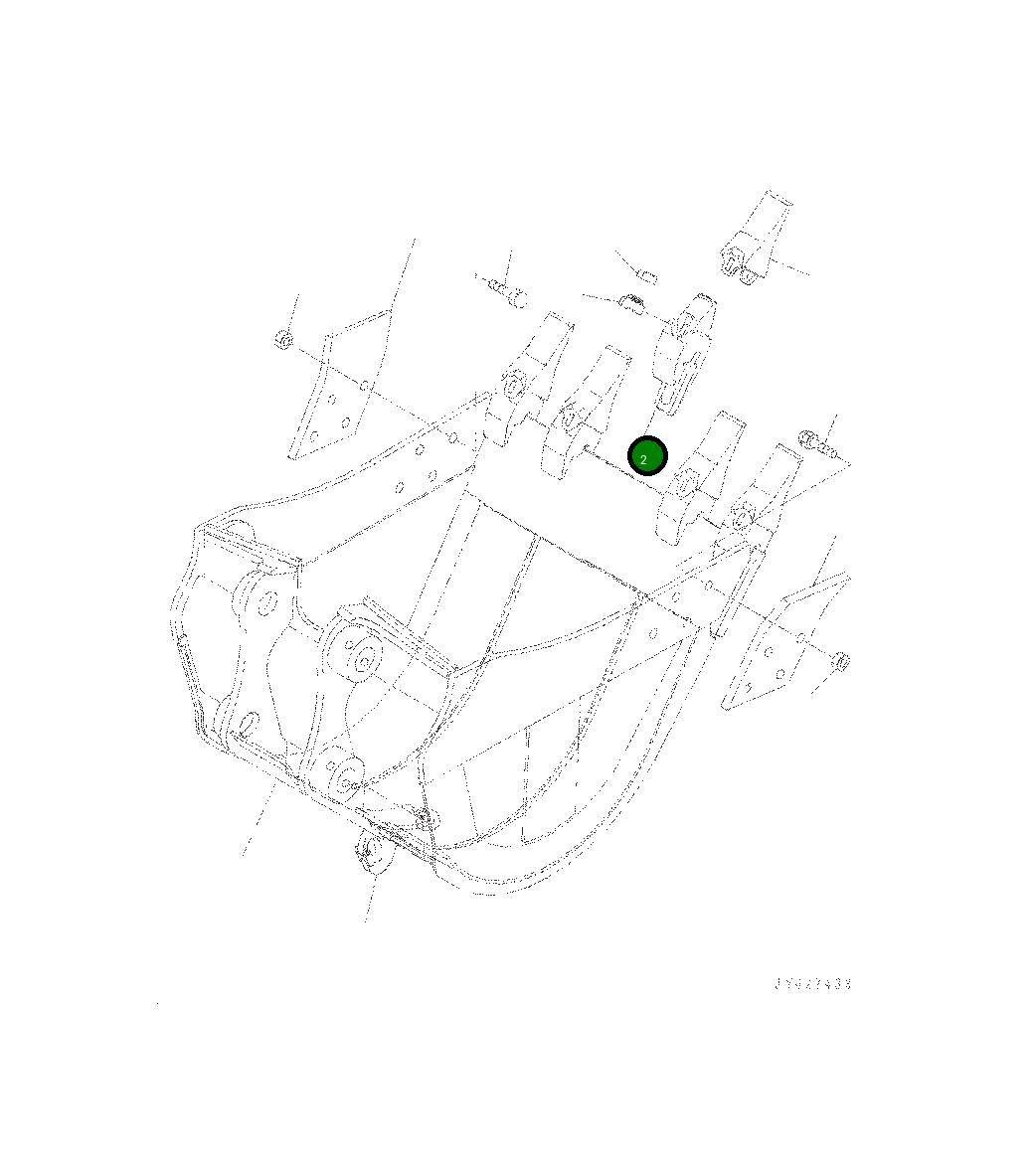 Адаптер 20U-70-23330 Komatsu