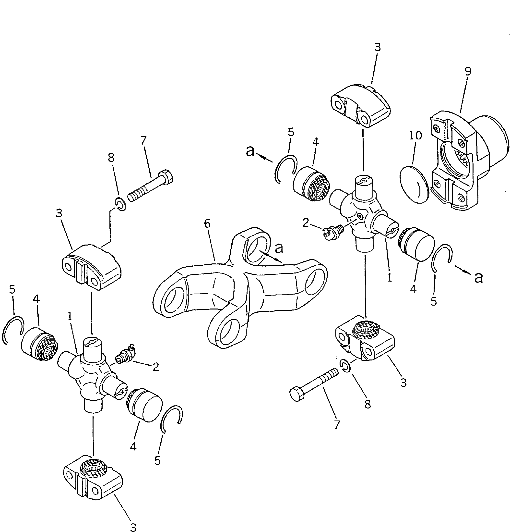 Вилка 103-12-24150 Komatsu