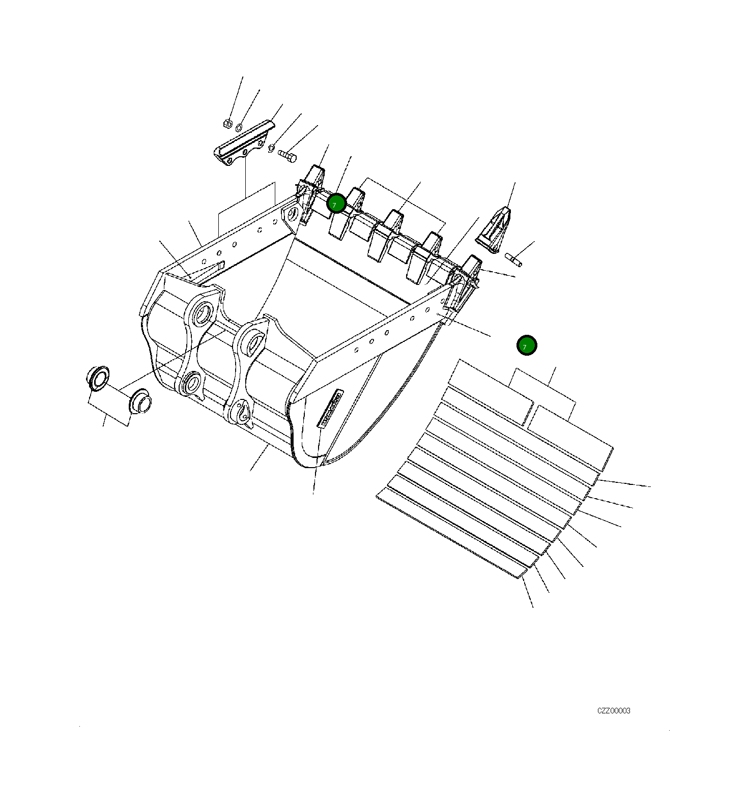 Адаптер 775-934-7150 Komatsu