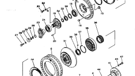 Вал 566-13-32522 Komatsu