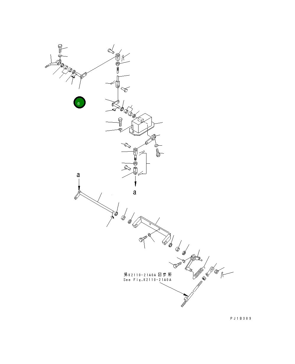 Вал 176-43-41511 Komatsu