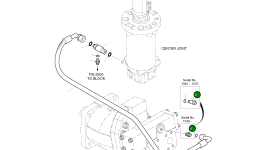 Адаптер M27X2.0-1 7/16-12 DS2465012 Komatsu