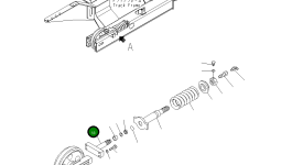 Вилка 201-30-75132 Komatsu