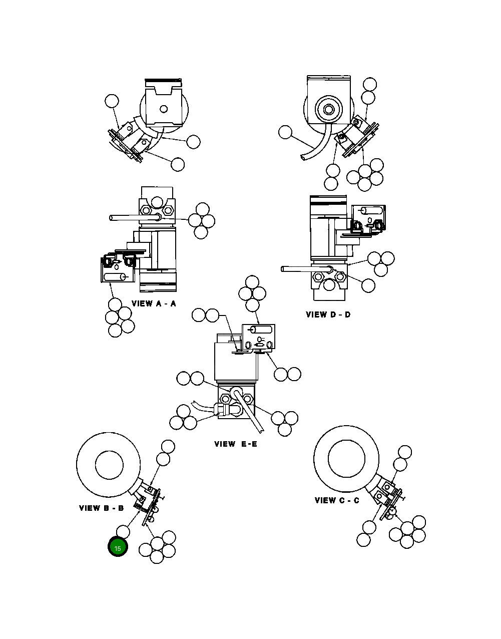 Адаптер VJ8837 Komatsu
