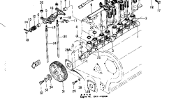 Вал 6110-41-8111 Komatsu