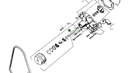 Вал 2871364M1 Komatsu
