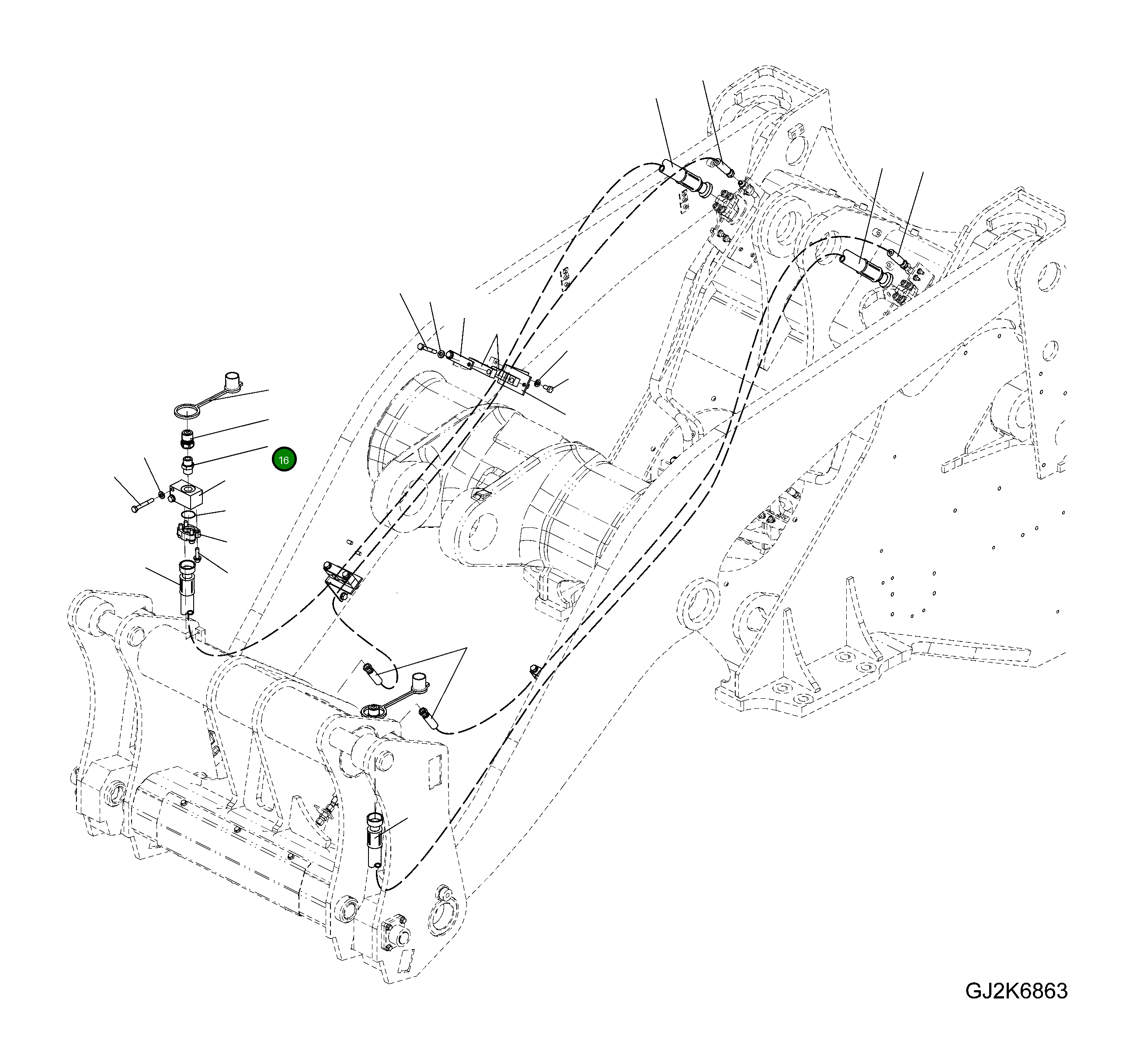 Адаптер 417-09-H0360 Komatsu