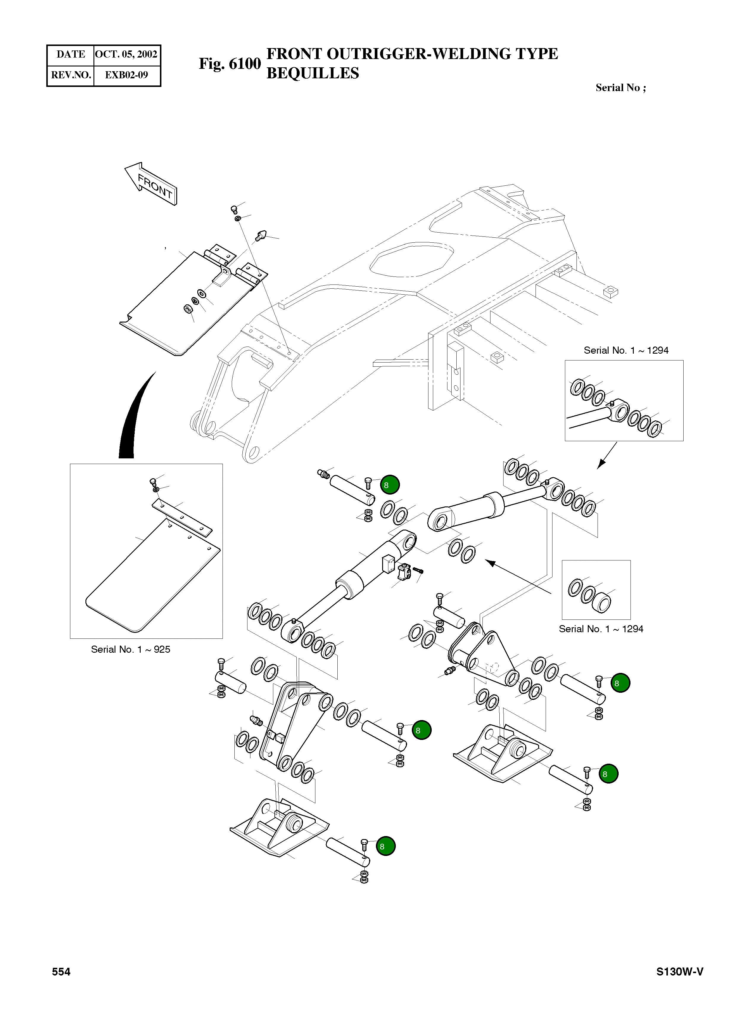 Болт M16X2.0X120 S0566656 Komatsu
