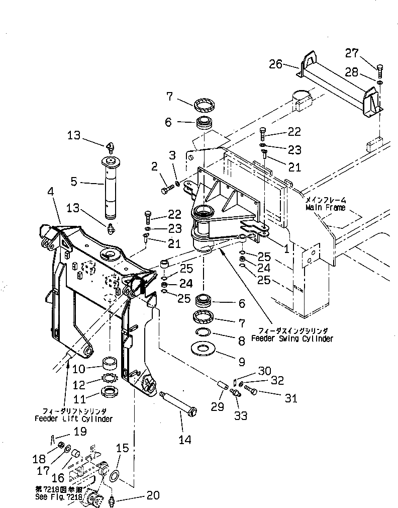 Вал 262-97-53152 Komatsu