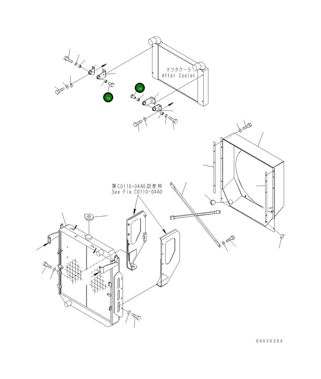 Вал 421-03-32370 Komatsu