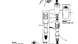 Вал GD37K139A Komatsu