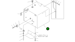 Бак 207-04-K1360 Komatsu