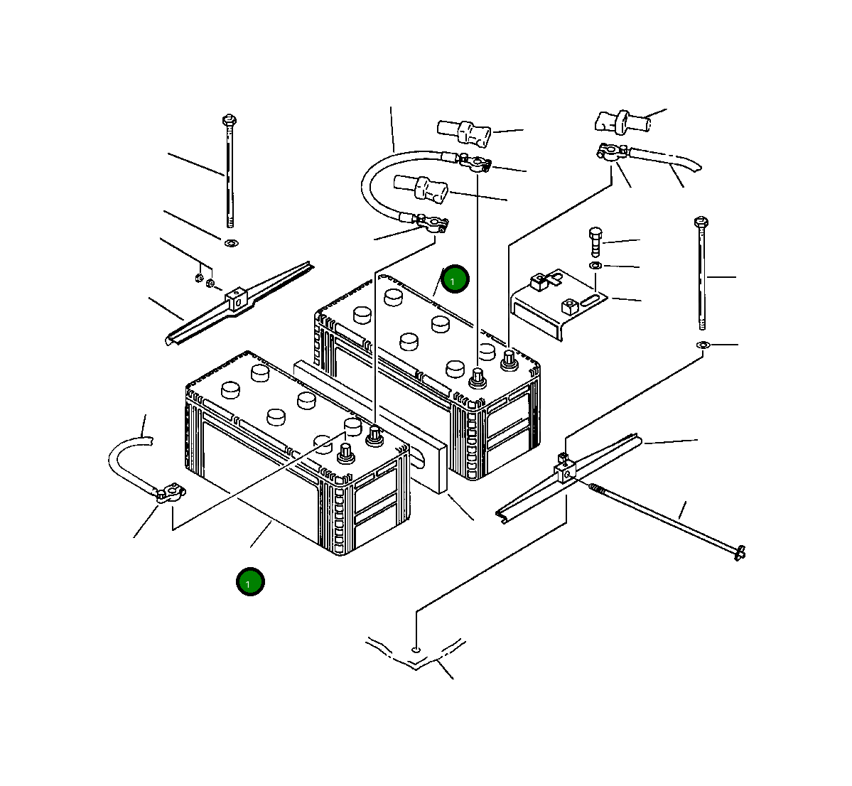Аккумулятор 425-06-A1110 Komatsu