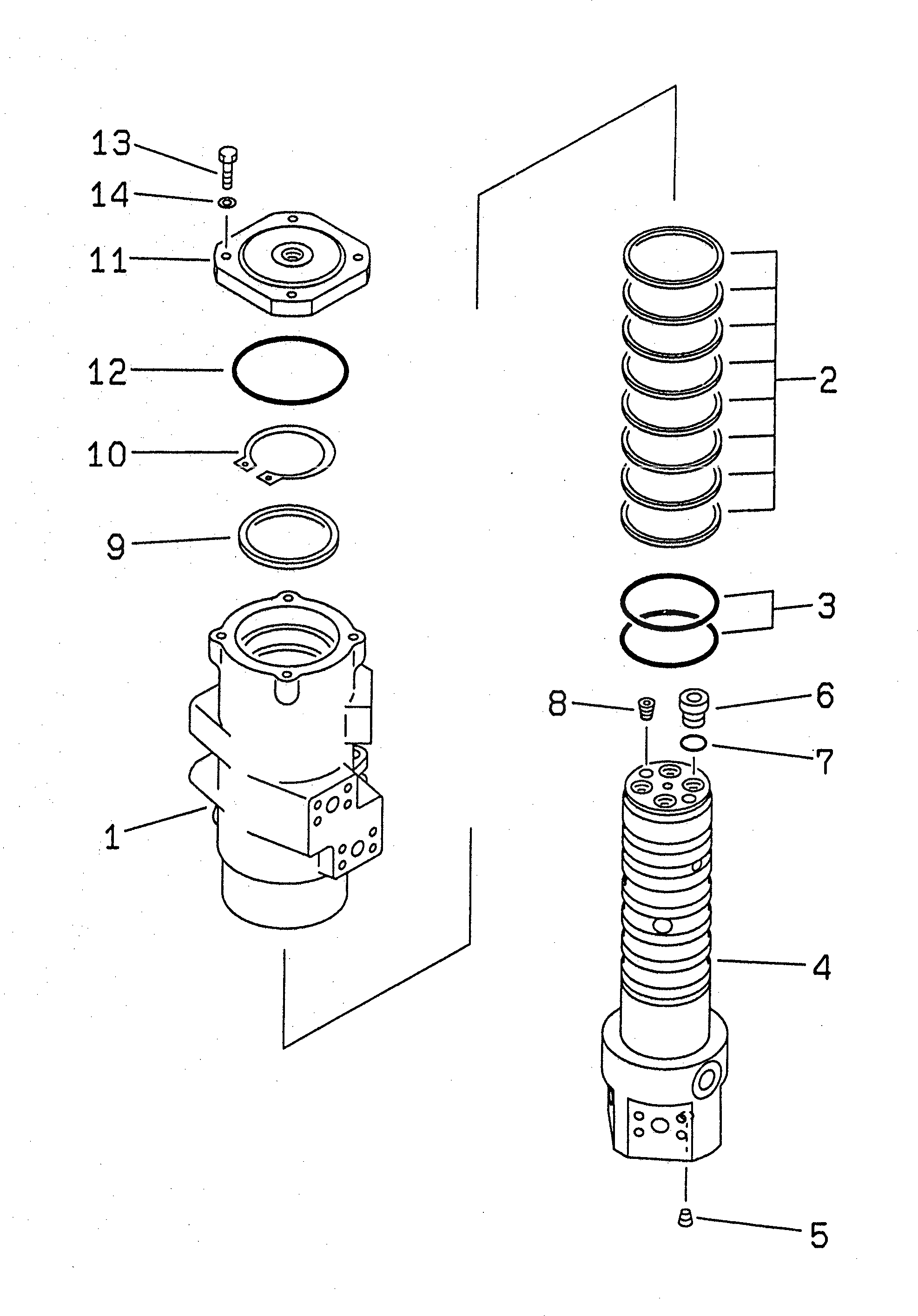Вал 703-10-92310 Komatsu