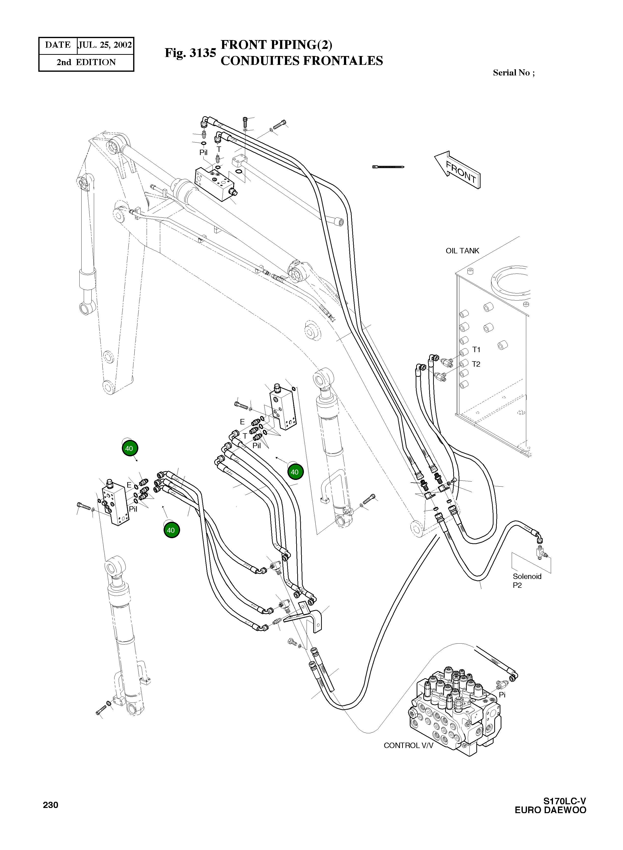 Адаптер PF1/4-PF1/4 2181-1126D38 Komatsu