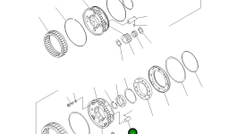 Вал 17A-15-42550 Komatsu