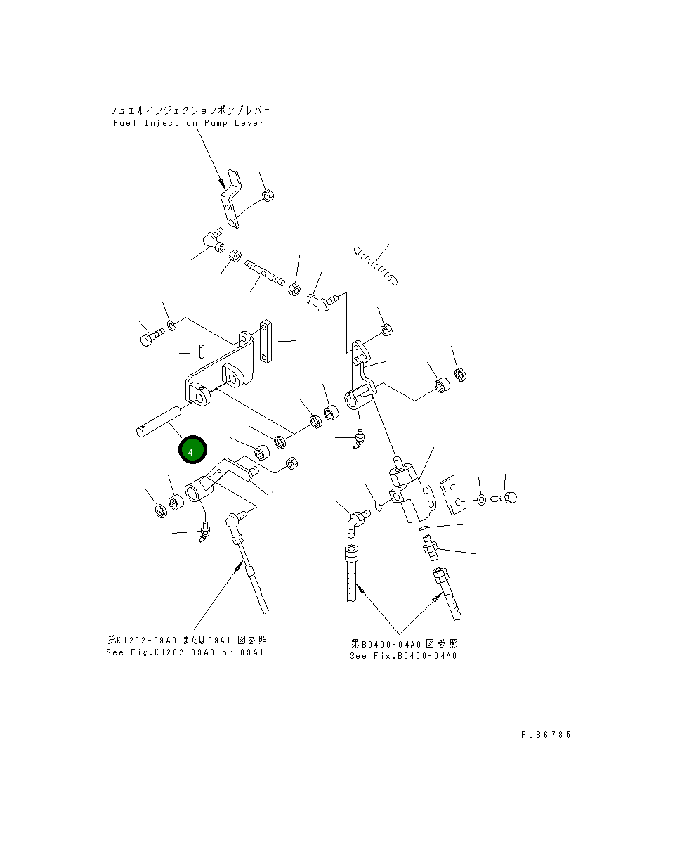 Вал 21T-43-71920 Komatsu