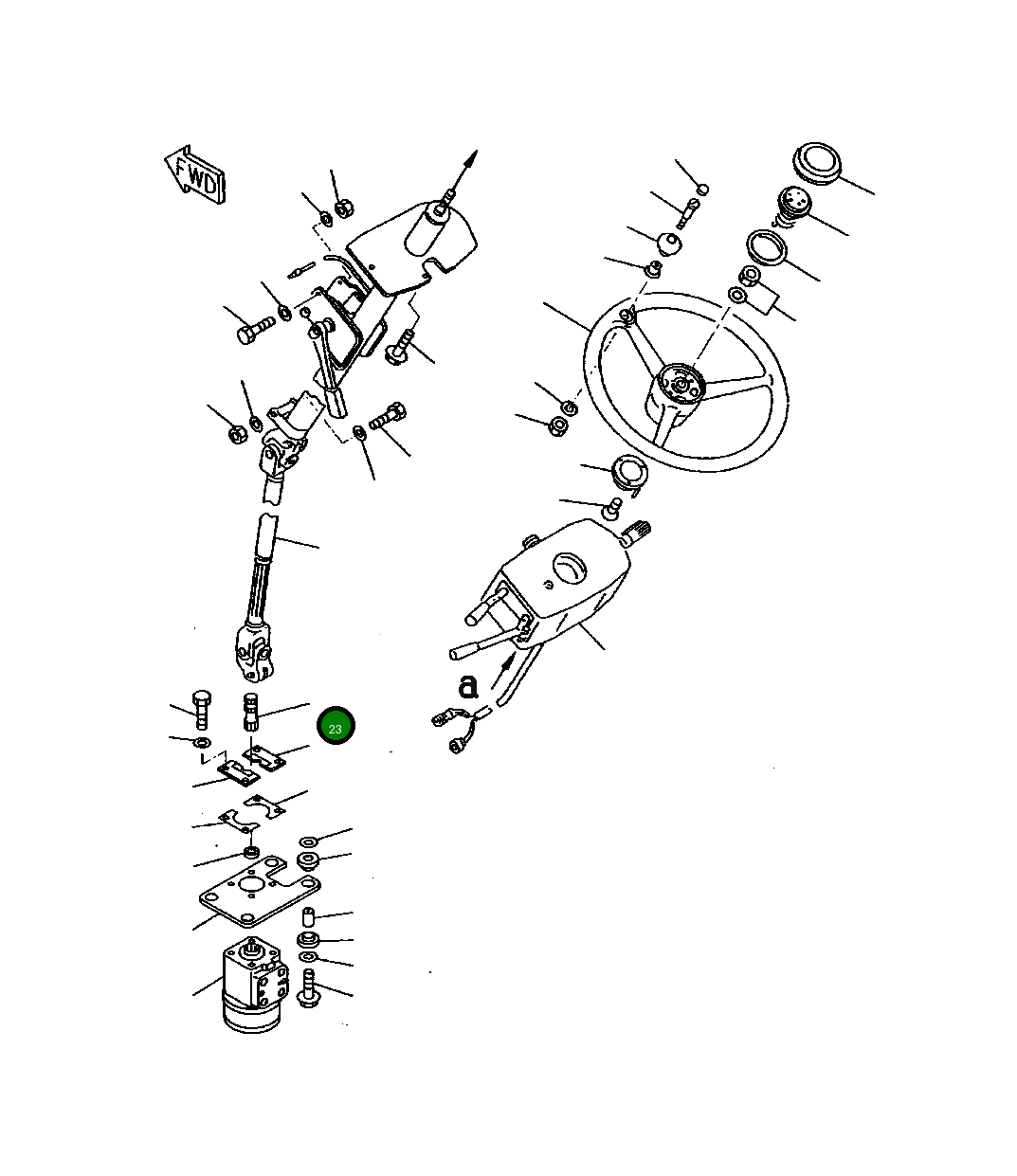 Вал 418-40-12122 Komatsu