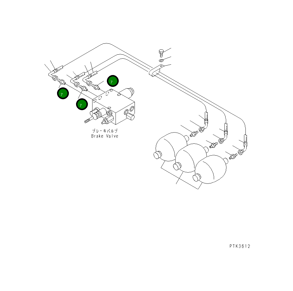 Адаптер 20E-62-K1360 Komatsu
