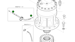 Адаптер PT1/8-PF1/4 2181-4112 Komatsu