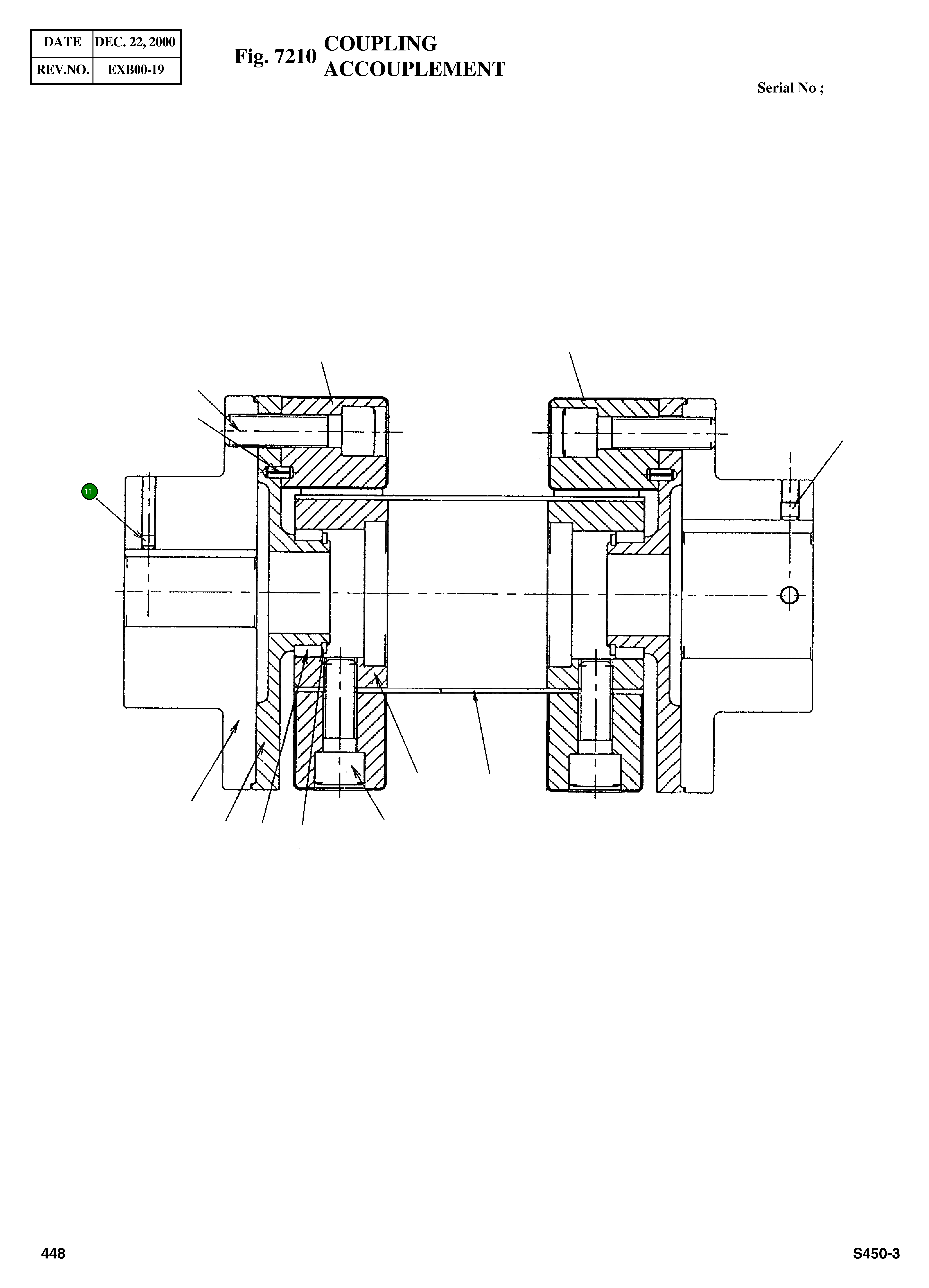 Болт M6 CFA028OZ-11 Komatsu