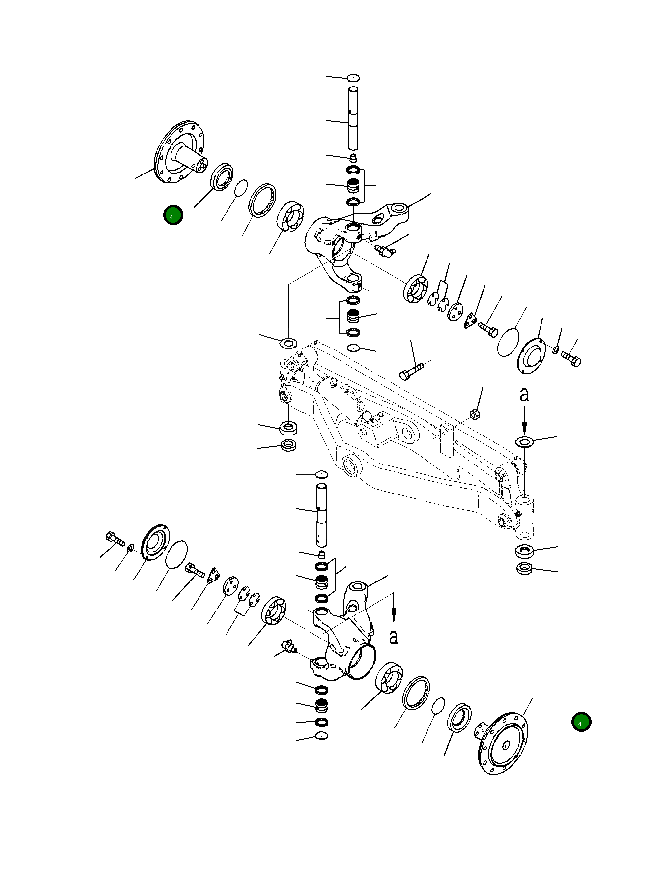 Вал 23H-27-11130 Komatsu