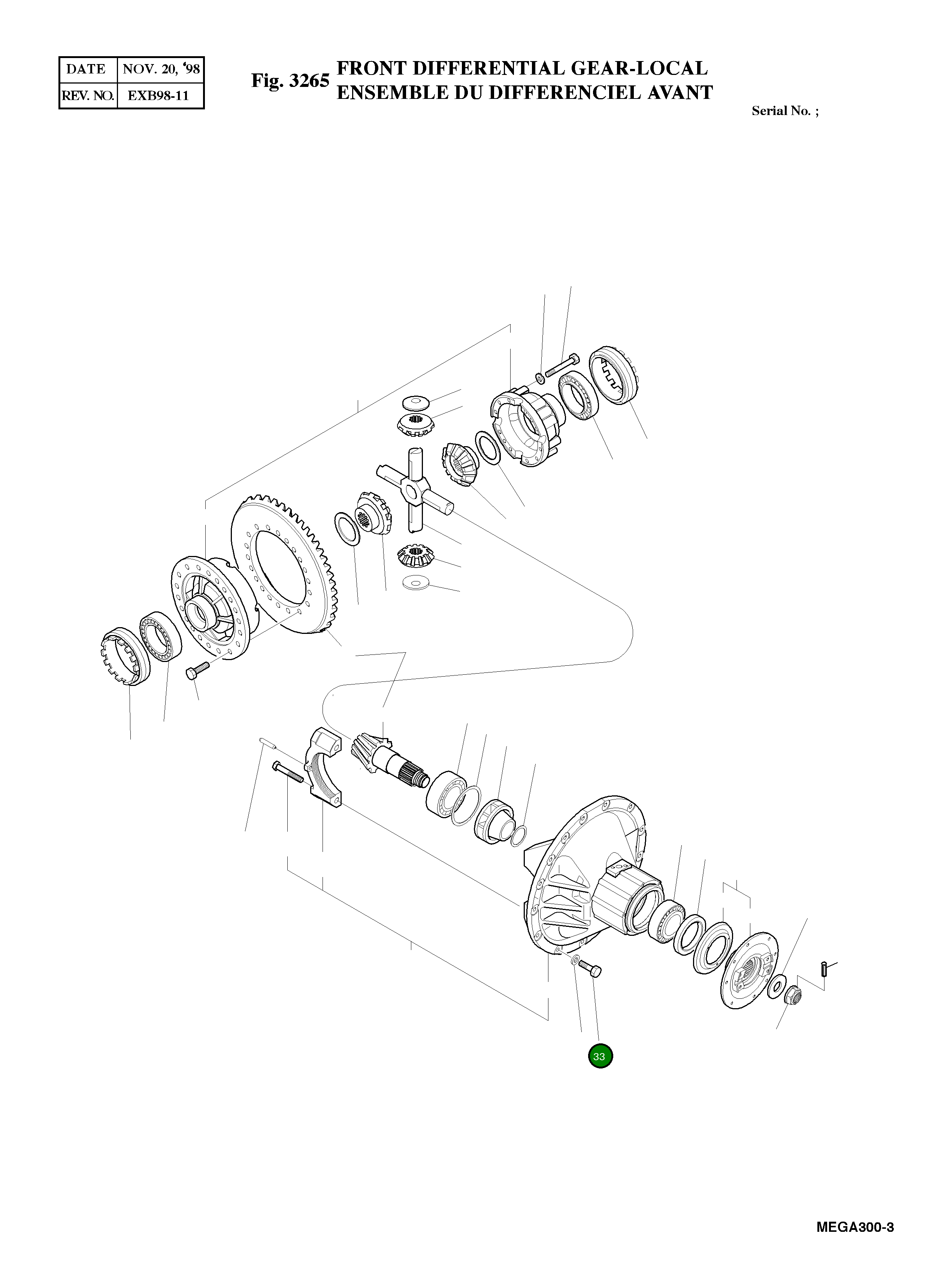 Болт M14x50 4120-7067 Komatsu
