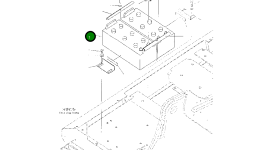 Аккумулятор WET 20Y-06-D1152 Komatsu