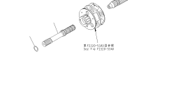 Вал 17M-15-42130 Komatsu