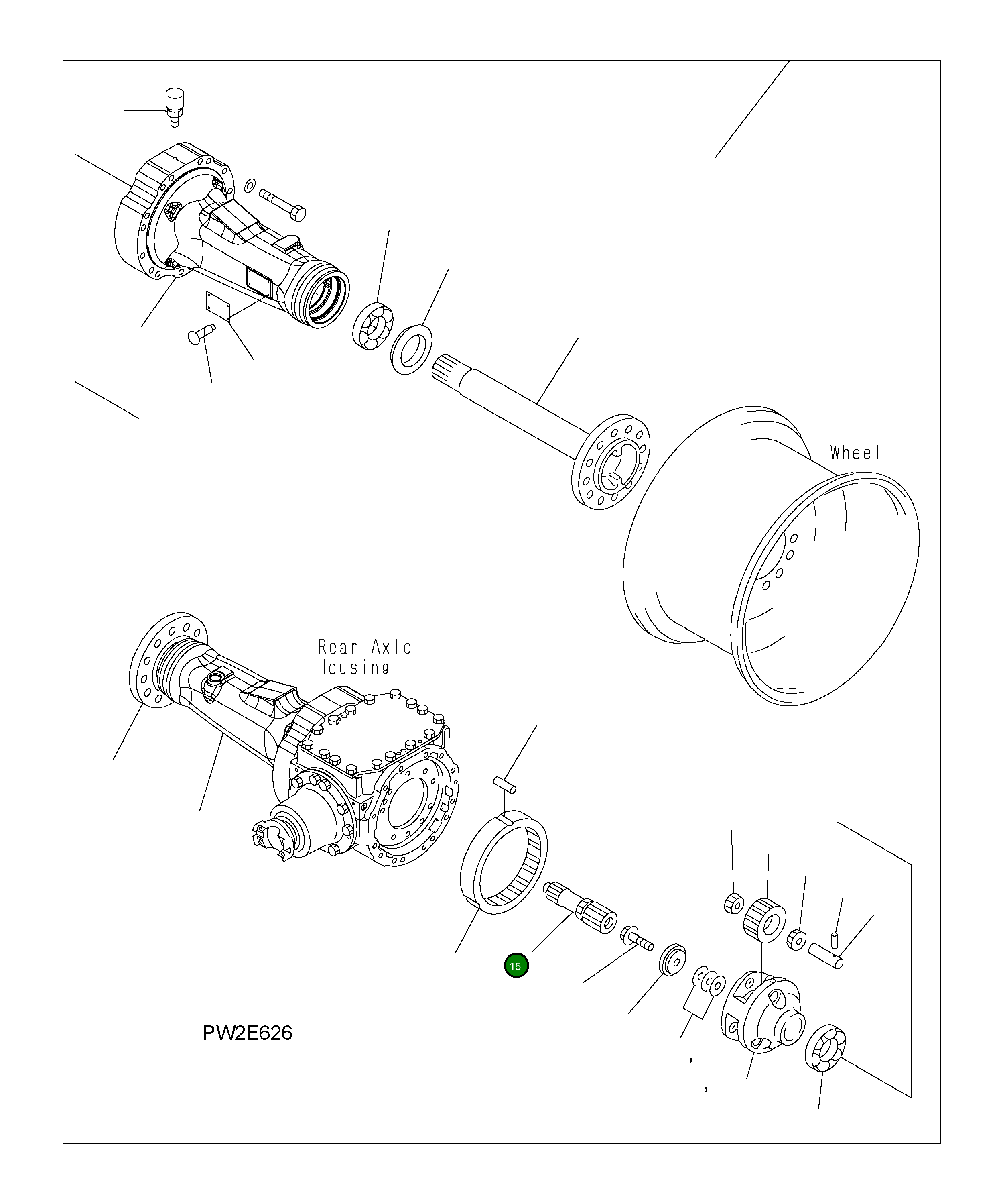 Вал 418-22-32420 Komatsu