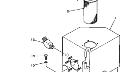 Бак 2691-6-13802 Komatsu