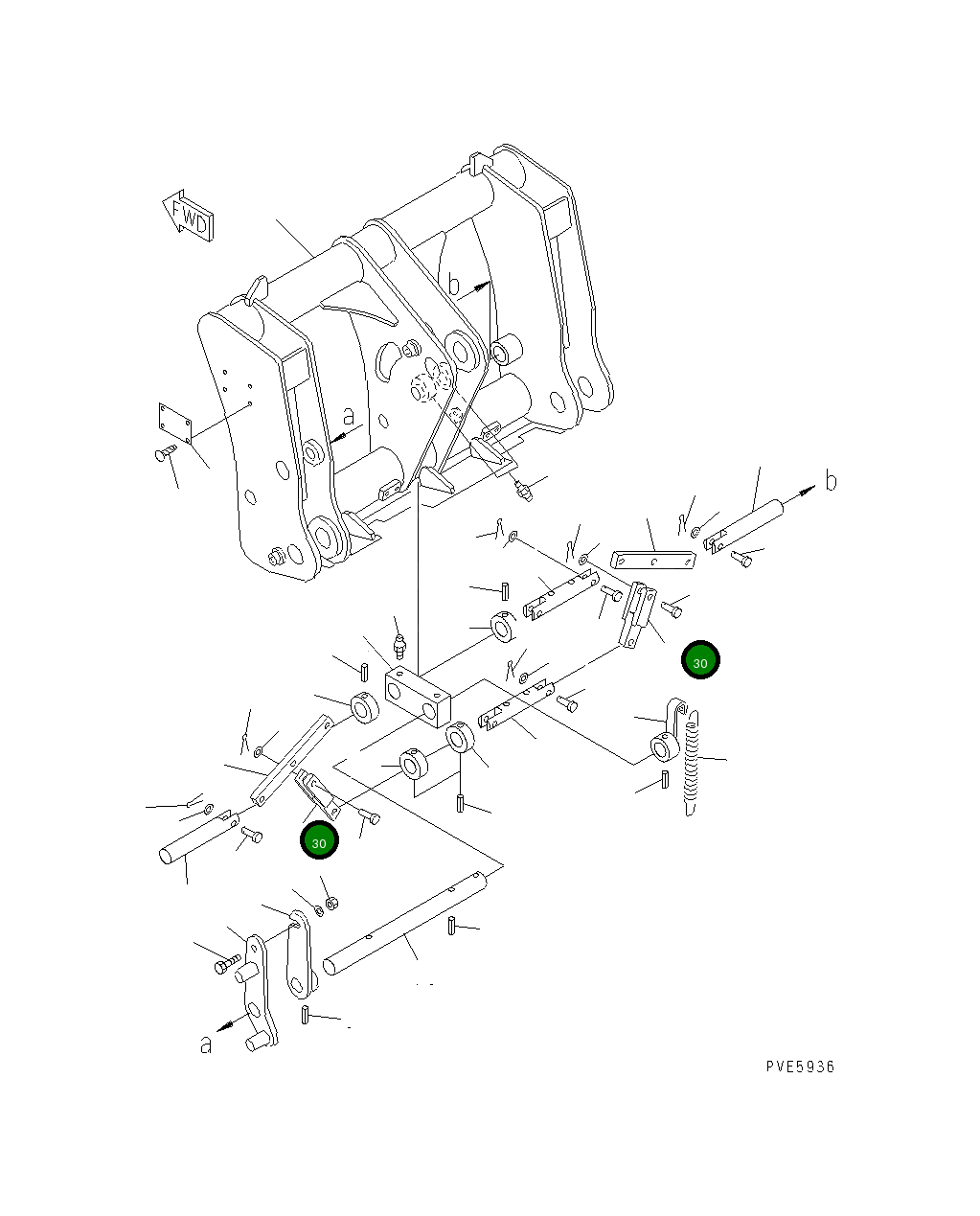 Вилка 415-879-1320 Komatsu