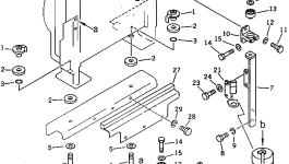 Кронштейн 20G-03-11250 Komatsu